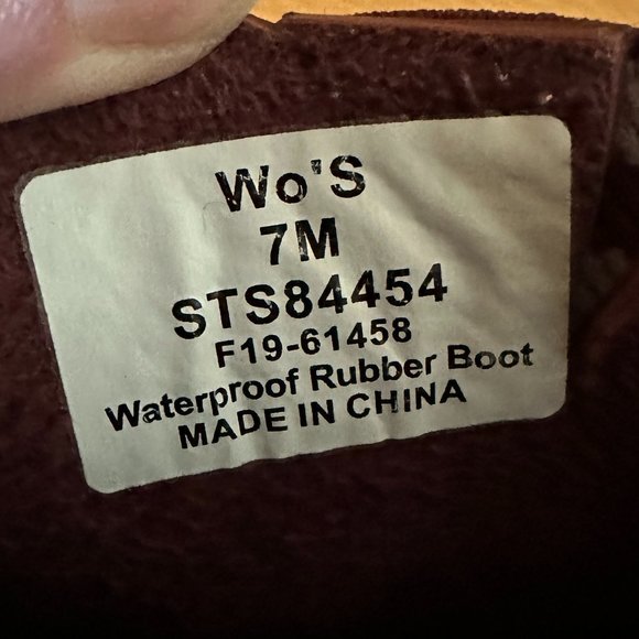 Sperry Syren Cove Rubber Waterproof Ankle Boots - Picture 14 of 16